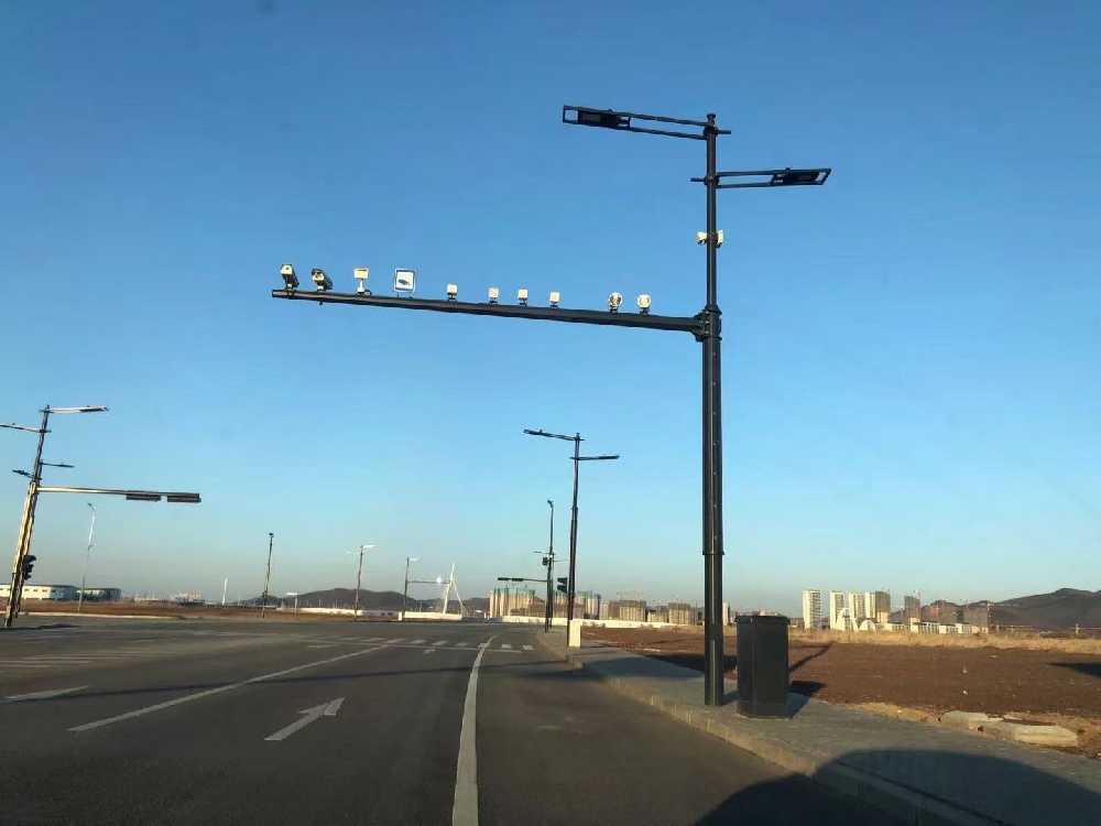 铁力市黑龙江佳木斯综合路灯杆项目